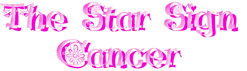 The Star Sign Cancer